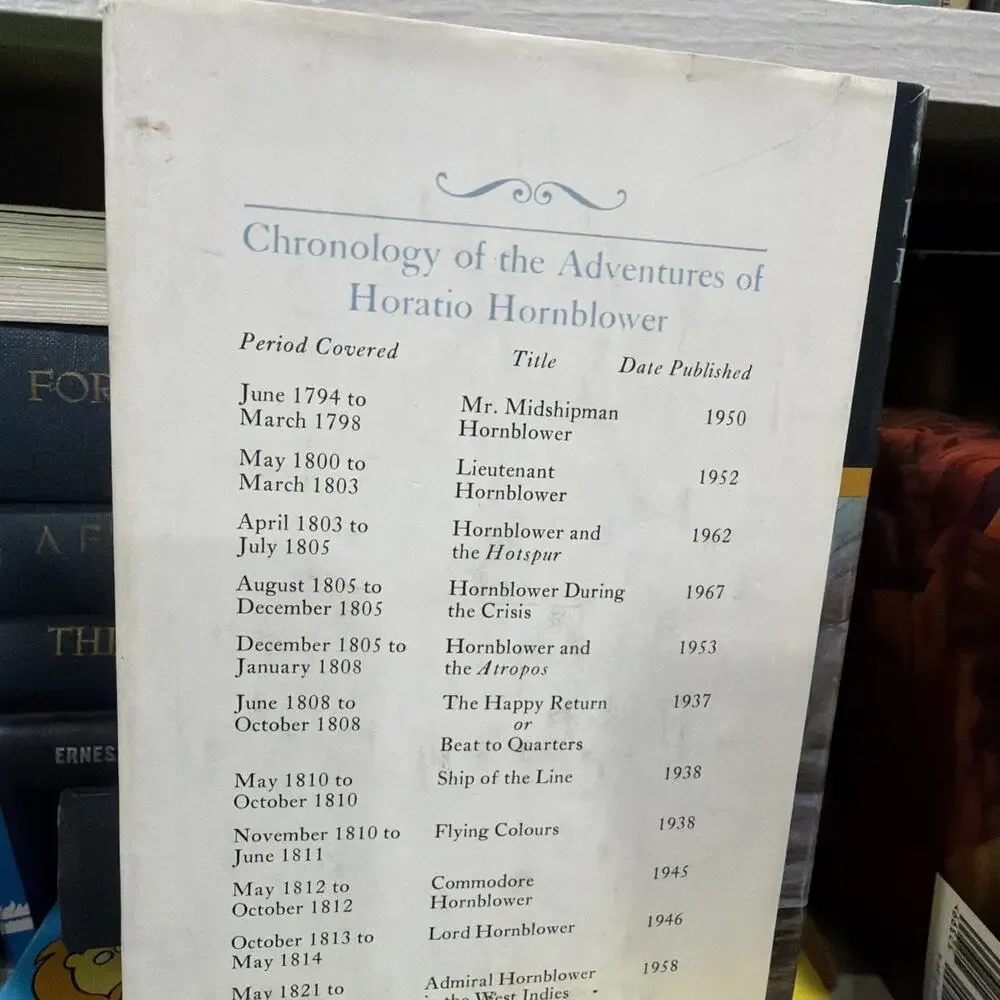 Hornblower During the Crisis Hardcover C. S. Forester 1966 5th Printing‎
